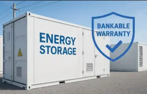 🔋 Why a Bankable Warranty is Non-Negotiable in BESS Projects